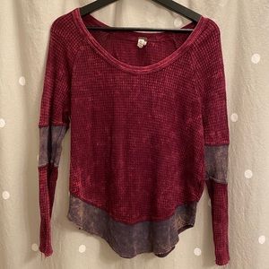 Free People | We The Free | waffle long sleeve